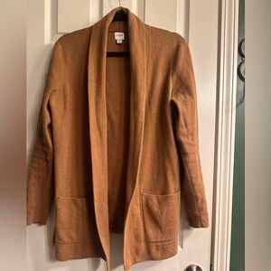 J. Crew Women's Tan Cardigan Sweater